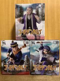 ゴールデンカムイ】XrossLink 杉元佐一・白石由竹・アシリパ 3種セット