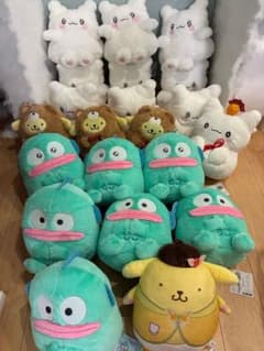 サンリオ ハンギョドン ポムポムプリン はなまるおばけ BIGぬいぐるみ