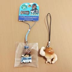 おさわり探偵 なめこ栽培キット ストラップ2個セット 平成レトロ