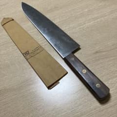 菊秀刃物店勝平ダマスカス牛刀包丁刃渡り約21cm 研ぎ済み| Buyee日本