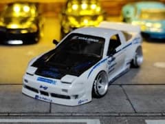 トミカ改造 日産 S15シルビア フルニスモエアロ リム 深リム ホット