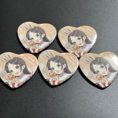 学園アイドルマスター 学マス Lady Rabbit ハート缶バッジ 倉本千奈