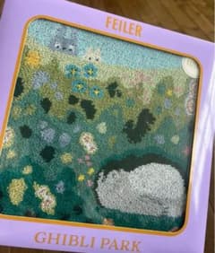 ジブリパーク 限定 新商品 FEILER フェイラー ハンカチ となりのトトロ