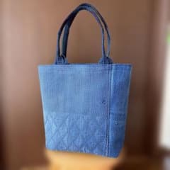本藍染 剣道着 袴 リメイク トートバック ハンドメイド - メルカリ