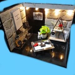 SALE2Wayメンズドールハウス ミニチュア背景ボードねんどろいど - メルカリ