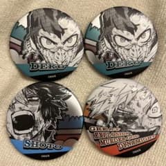 ヒロアカ デコレクション缶バッジ 第2弾 爆豪勝己 緑谷出久 轟焦凍