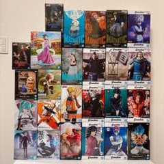 新品未開封 フィギュア25種 呪術廻戦・キングダム・ナルト・ワン