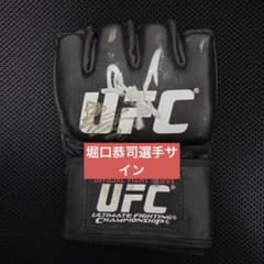 UFC 公式グローブ堀口恭司サイン田中 路教サイン オープンフィンガー