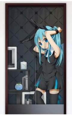 カーテン魂 らぐほのえりか のれん - メルカリ