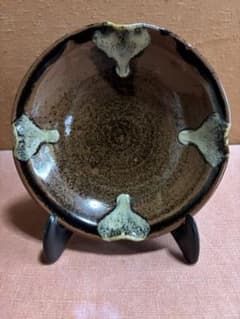 河井寛次郎作柿海鼠釉四方押皿 一品物 検森豊穣の土 - メルカリ
