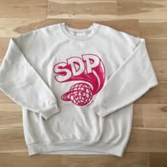 スチャダラパー スウェット トレーナー SDP ベージュ サイズL - メルカリ