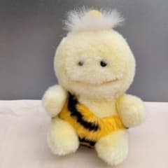 ☆当時物 レア!!セキグチ ピカポン カミナリ 黄色 ぬいぐるみ 昭和