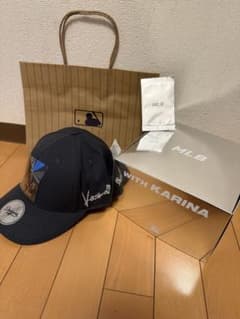 ツ*エ様 MLB×aespa カリナ KARINA LAグレー 57 日本未発売 - メルカリ