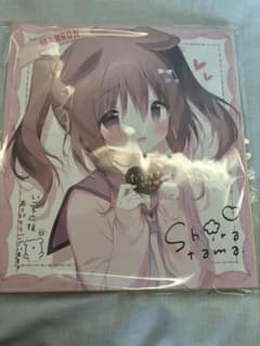しらたま FANBOX 継続特典 直筆サイン色紙 まろん - メルカリ