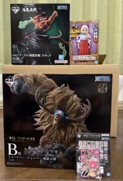 ワンピース一番くじ フィギュア ゾロ チョッパー ヤマト - メルカリ