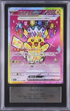 2026年最新】ピカチュウex psa10 sarの人気アイテム - メルカリ