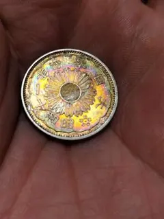 ラッキーコイン 大日本 昭和11年 五十銭銀貨 - メルカリ