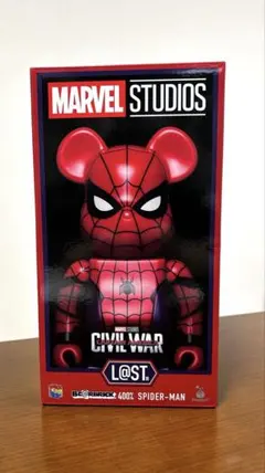 2026年最新】BE@RBRICK IRON SPIDER 400の人気アイテム - メルカリ
