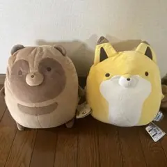 2026年最新】タヌキとキツネ もっちぃもっちぃ ぬいぐるみ キツネの