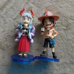 ワンピース ONEPIECE ワーコレ エース ヤマト 鬼ヶ島 - メルカリ