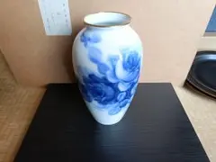 2026年最新】大倉陶園 ブルーローズ 花瓶の人気アイテム - メルカリ