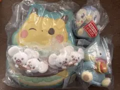 ポケピース 一番くじ ゴンベ ポッチャマ ワッカネズミ ぬいぐるみ