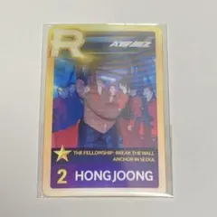 SUPERSTAR ATEEZ レンチキュラー トレカ ホンジュン 会場 限定 - メルカリ