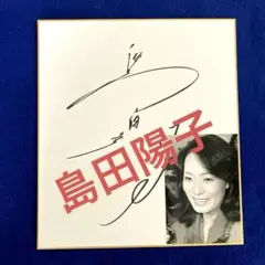2026年最新】島田陽子サインの人気アイテム - メルカリ