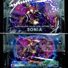 2017年】超絶パズドラウエハース／超Ⅶ-29超究極R 異刻の黒龍喚士・ソニア