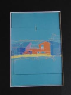中野庸二、【purple wind】、希少な画集画