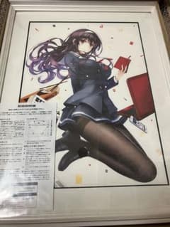 複製原画冴えない彼女の育て方プリモアート深崎暮人冴えカノヒロイン集合