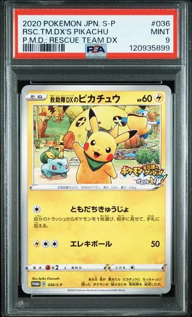 2026年最新】救助隊dxのピカチュウ psa10の人気アイテム - メルカリ