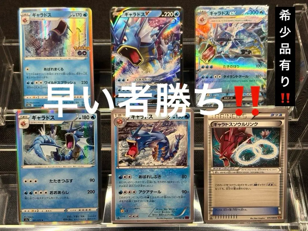 2026年最新】ポケモンカードギャラドスソウルリンクの人気アイテム