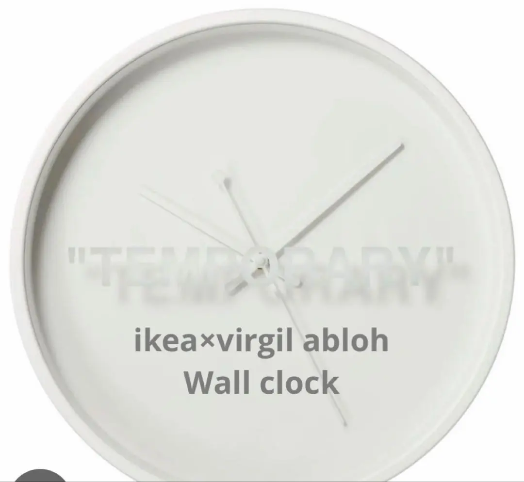2026年最新】ikea virgil abloh 時計の人気アイテム - メルカリ