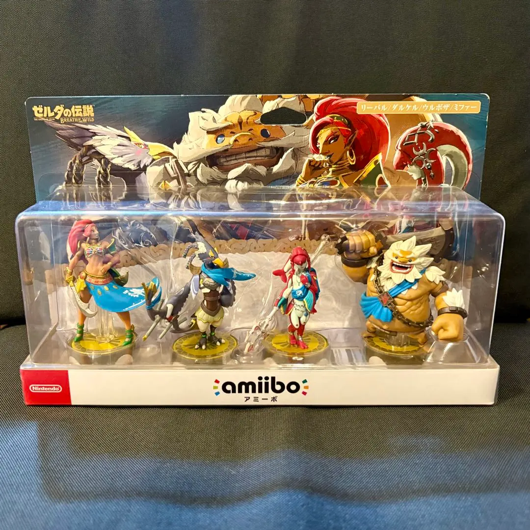 2026年最新】amiiboゼルダの伝説ブレスオブザワイルド四人の英傑セット