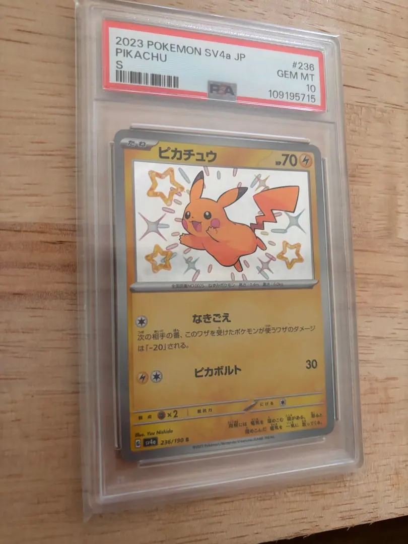 2026年最新】ピッチのピカチュウ psa10の人気アイテム - メルカリ