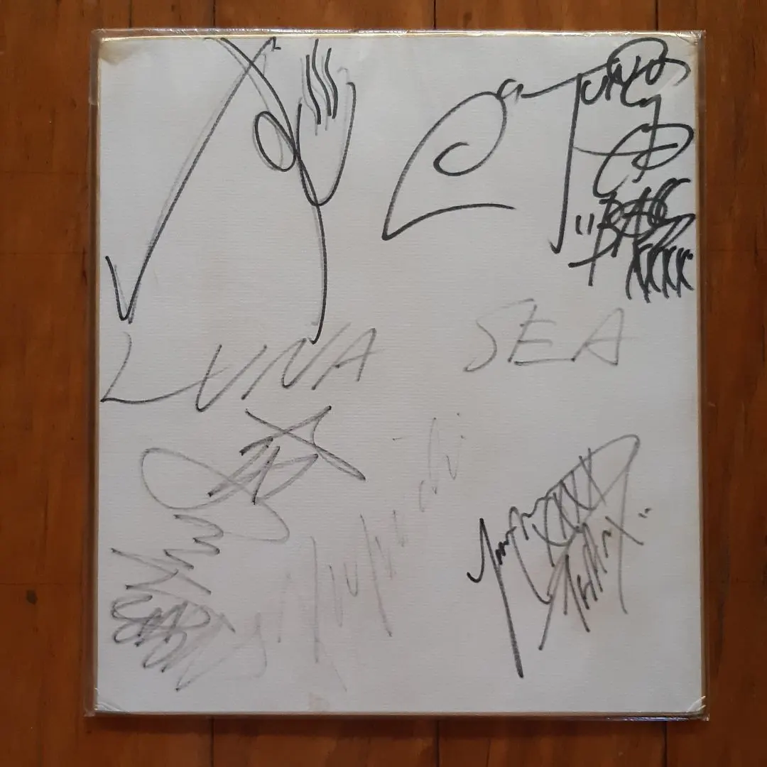 2026年最新】LUNA SEA サイン 色紙の人気アイテム - メルカリ