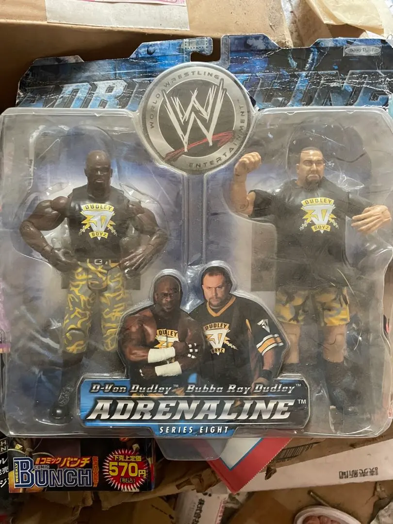 WWE ジャックスアドレナリン系列ダッドリー・ボーイズ全新未使用未開封