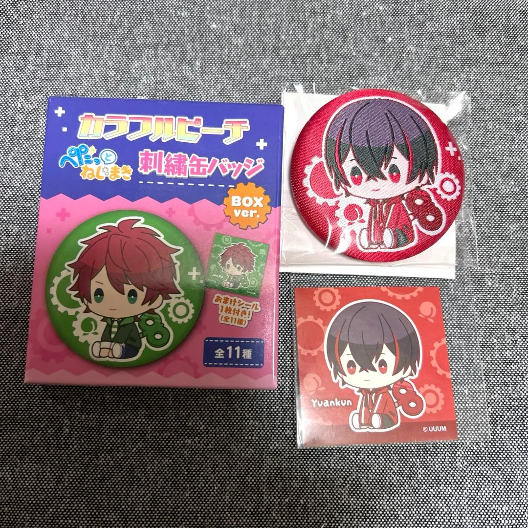 2026年最新】カラフルピーチ ぺたっとねじまき 刺繍缶バッジの人気