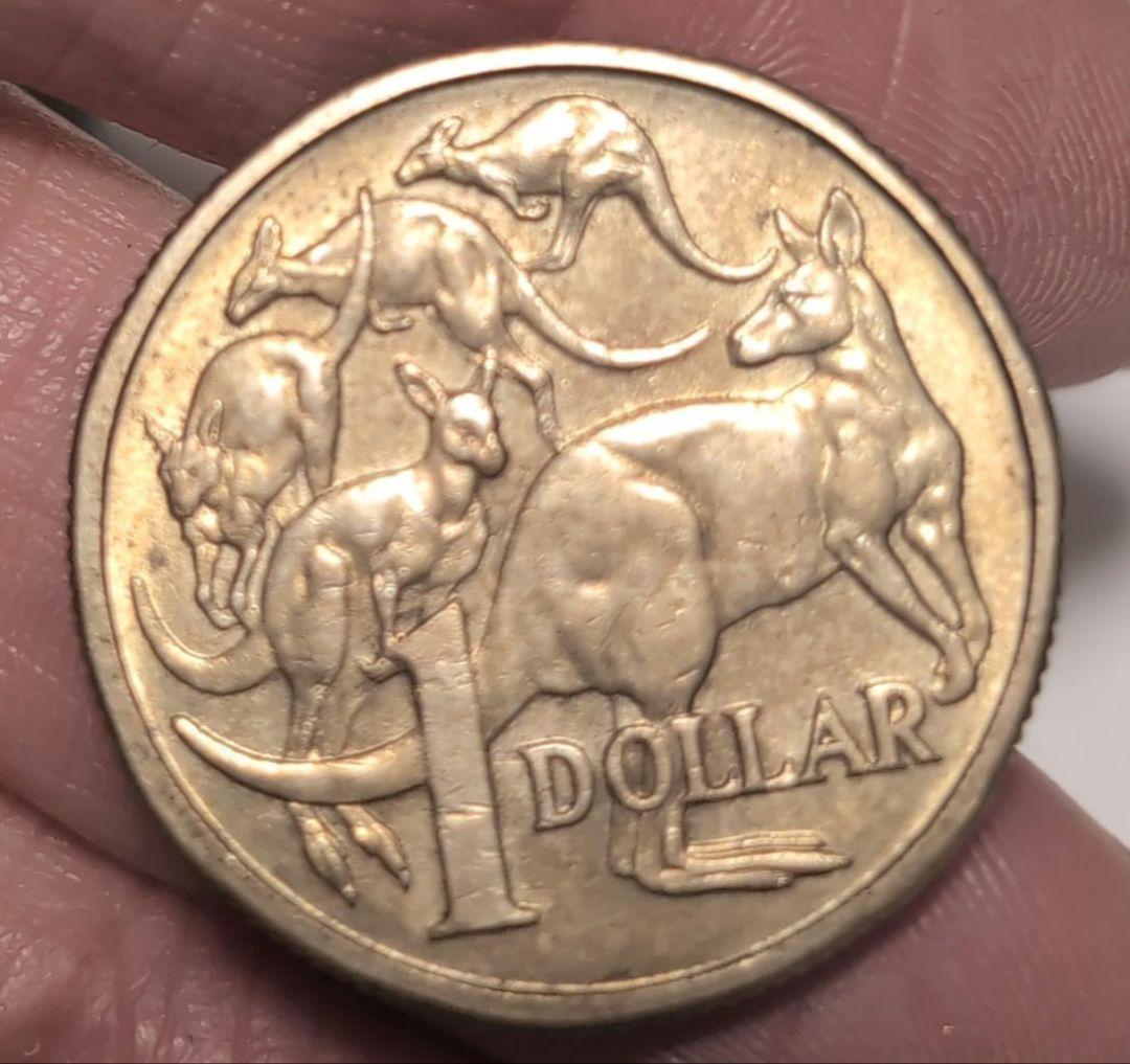 オーストラリア 1ドル硬貨 1984年 カンガルー - メルカリ