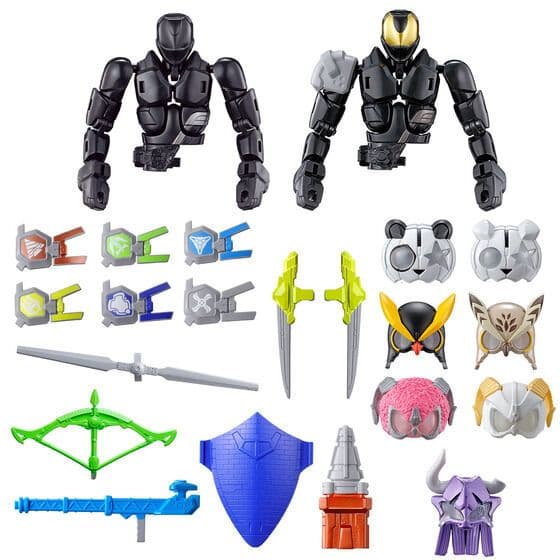 仮面ライダーギーツ リボルブチェンジフィギュア PB限定7種類セット