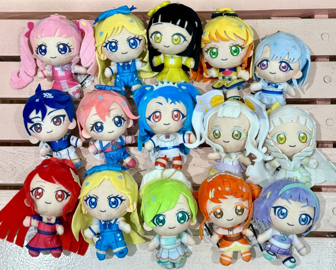 ひみつのアイプリ ぬいぐるみ マスコット アイプリバースコーデ 全種類セット ひみつのアイプリ ぬいぐるみ マスコット アイプリバースコーデ 全15
