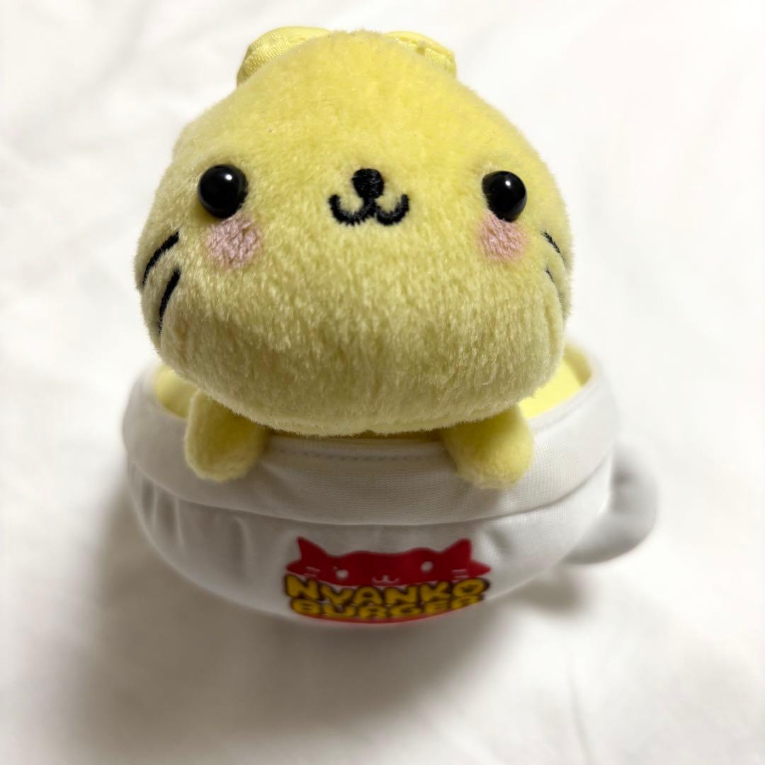 にゃんにゃんにゃんこ にゃんこバーガーぬいぐるみ にゃんコーン