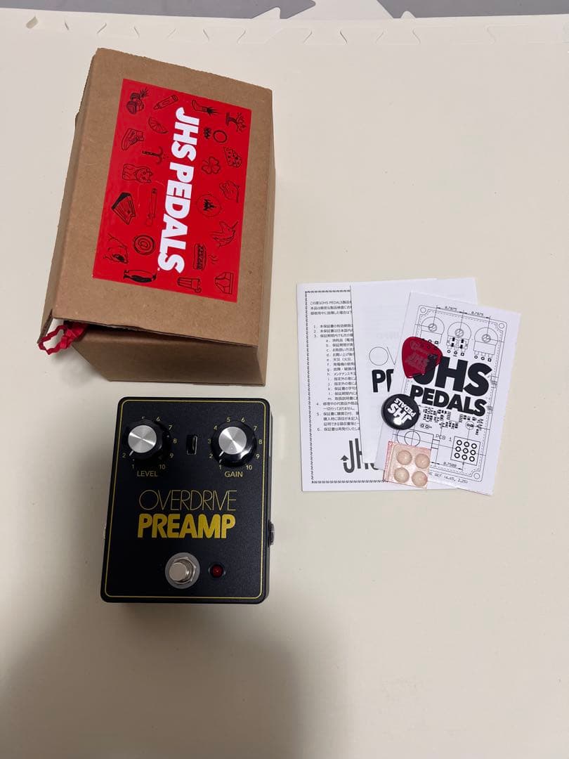 ギター JHS Pedals OVERDRIVE PREAMP JHS Pedals OVERDRIVE PREAMP エフェクター オーバードライブ