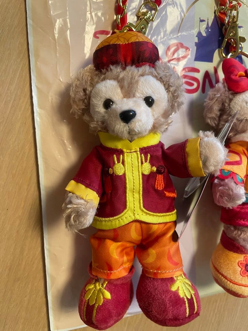 香港ディズニー 限定 ダッフィー シェリーメイ ペア売り