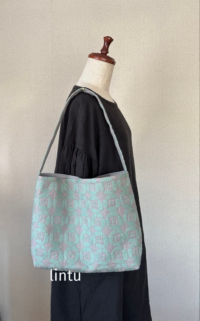 ハンドメイド＊dearワンハンドルバッグ　minaperhonen ミナペルホネン ハンドメイド ワンショルダーバッグ 専用