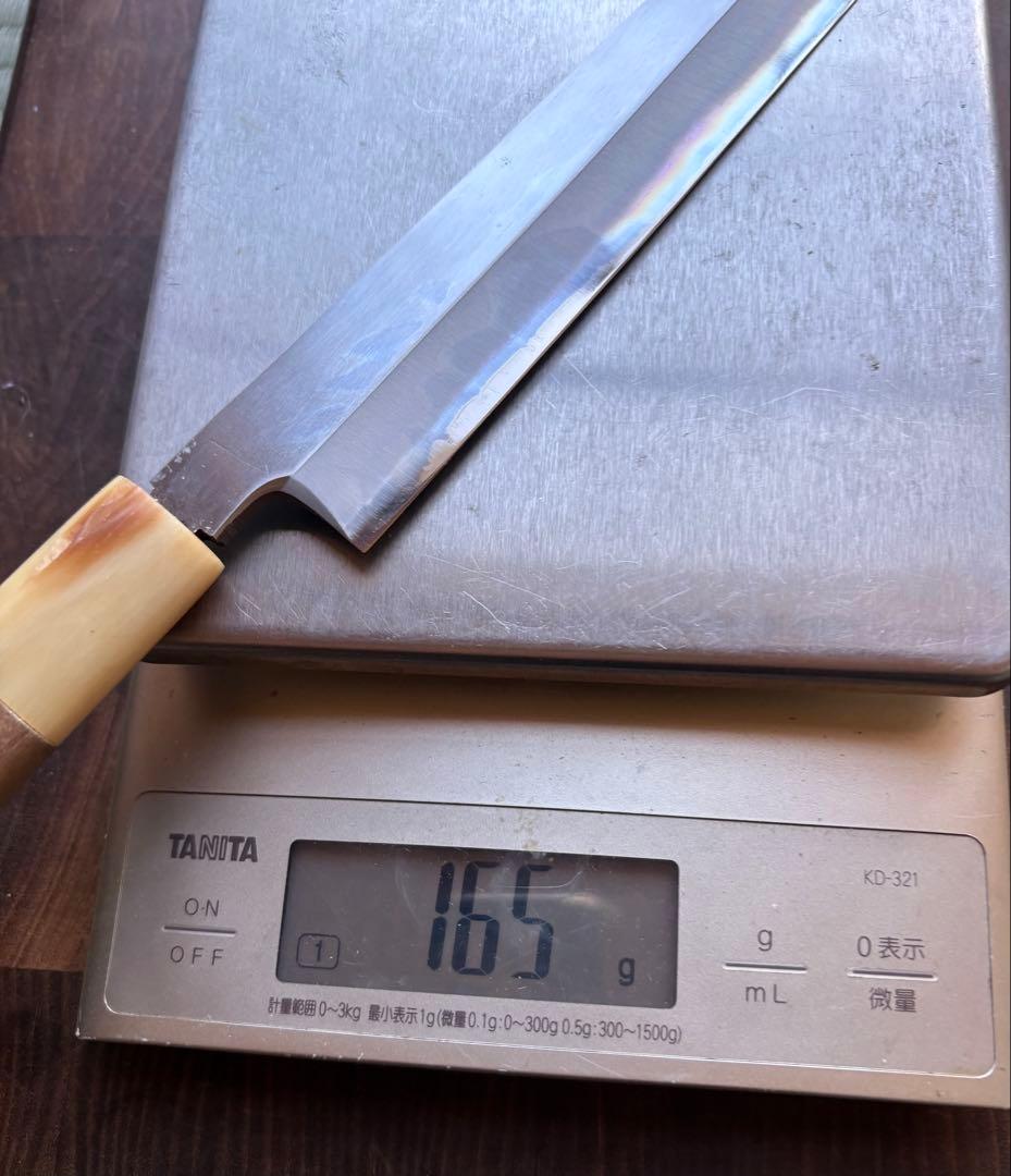 正本総本店 霞 柳刃 300mm 包丁 白鋼 和包丁 再生品 - メルカリ