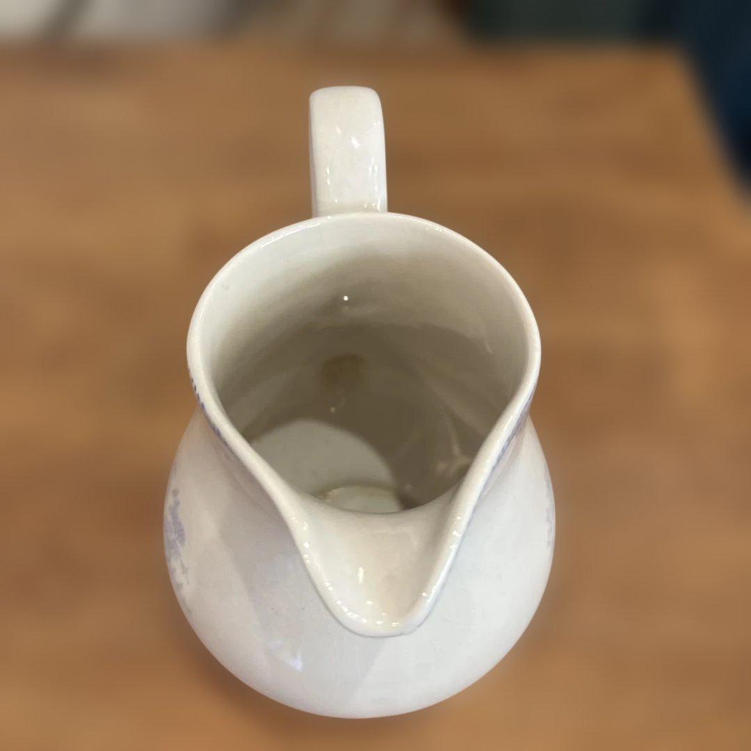 Burleigh バーレイ ブルーアジアテックフェザンツ ジャグ 水差し