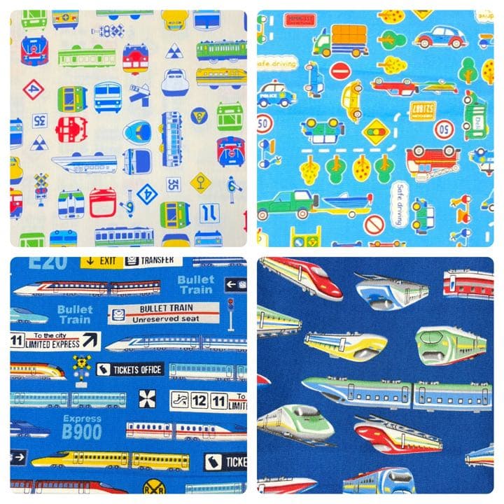 名前刺繍無料サービス】入園入学セット〈オーダー受付〉男の子のりもの