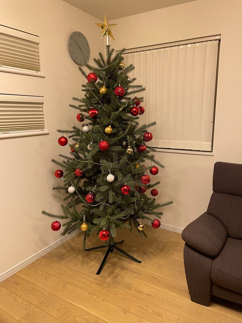 クリスマスツリー IKEA イケア 約200cm 装飾付き IKEA】びっくりコスパの人気ツリーを3年飾って徹底レビュー！選び方